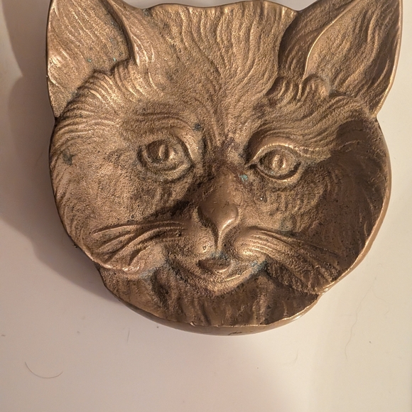 Other - Vintage Brass Cat Trinket/Ashtray Dish